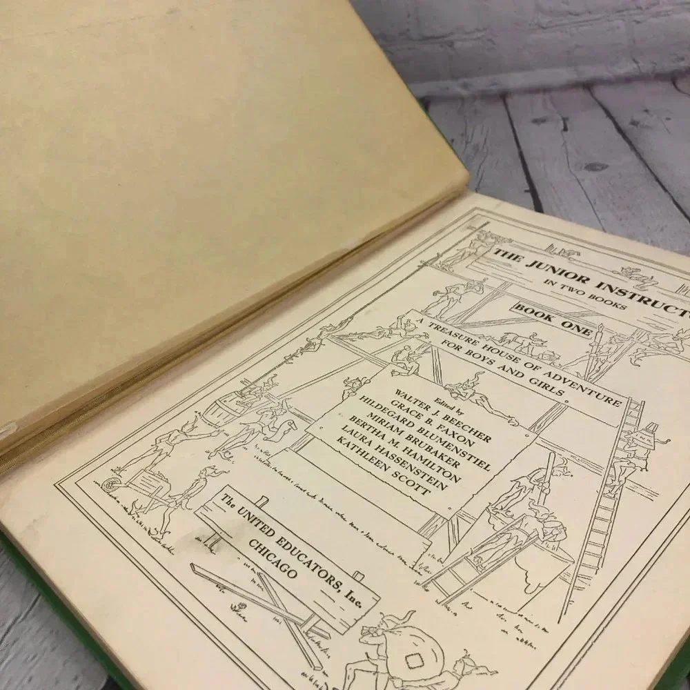 Vintage the junior instructor Book for teachers 1950